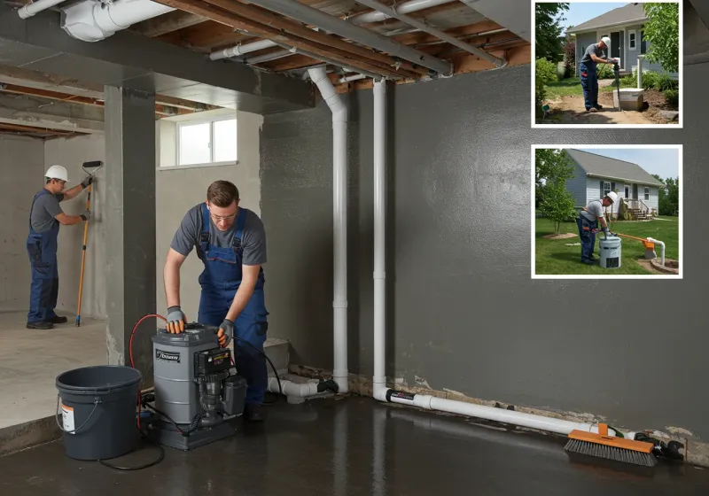 Basement Waterproofing and Flood Prevention process in Summit, MS